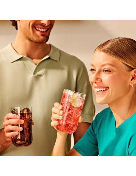 Mezcla de Bebida SodaStream Mtn Dew Code Red 440ml - Paquete de 4