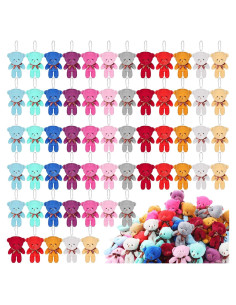 HyDren 156 Mini Osos de Peluche 12 cm Multicolor Juguetes
