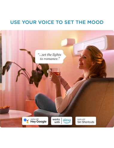 Bombilla LED Inteligente WiZ 100W (14.5W) E26 Blanco Suave