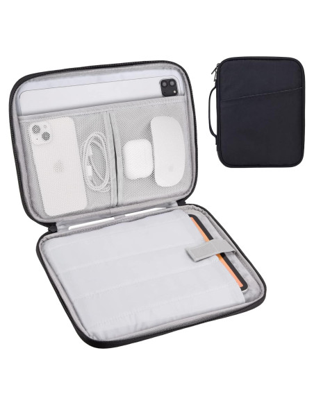 Funda Acolchada para iPad 9-11" MoonV - Negro