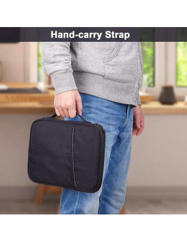 Funda Acolchada para iPad 9-11" MoonV - Negro