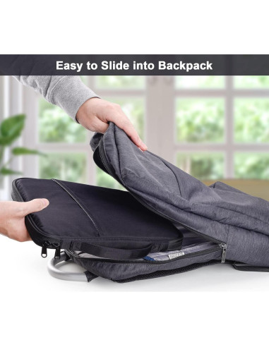 Funda Acolchada para iPad 9-11" MoonV - Negro