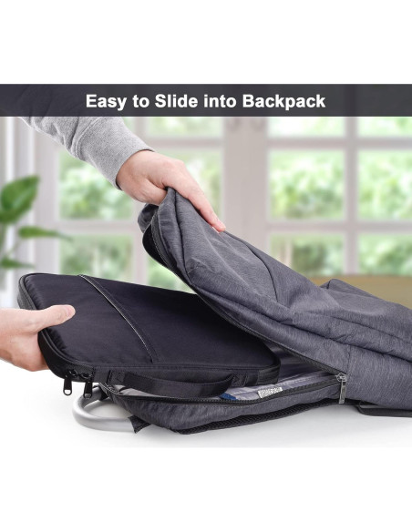 Funda Acolchada para iPad 9-11" MoonV - Negro