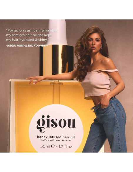 Aceite para el Cabello Gisou 20ml con Miel y Aceites Botánicos Aceite para el Cabello Gisou 20ml con Miel y Aceites Botánicos