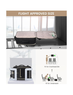 Mochila de Viaje LOVEVOOK 40L para Mujeres - Aprobada para Vuelos 2