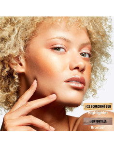 Lápiz Contorno FOCALLURE 2 Pcs Hidratante 22+09 2