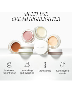 RMS Beauty Luminizer Iluminador Facial 4.8g Rosa Champán 2