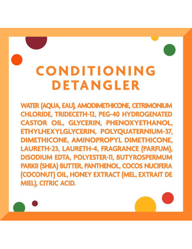 Acondicionador Desenredante Cantu para Niños 177 ml x3 Sin Sulfatos