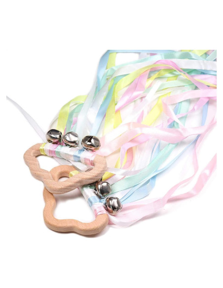 Cometa de Mano Arcoíris DILIMI - Juguete Sensorial Montessori