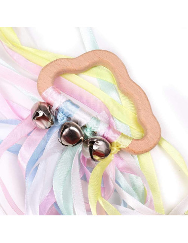 Cometa de Mano Arcoíris DILIMI - Juguete Sensorial Montessori