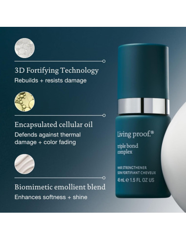 Tratamiento sin enjuague Living Proof Triple Bond Complex 44.36 ml