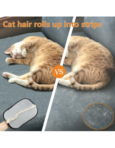 Guante Electroestático para Eliminar Pelo de Mascotas POUPUA - Negro