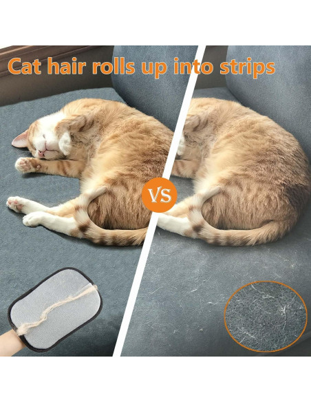 Guante Electroestático para Eliminar Pelo de Mascotas POUPUA - Negro