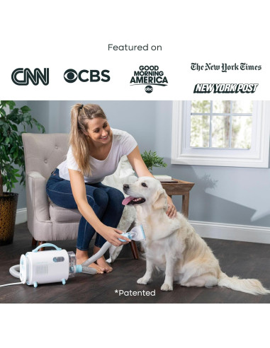 Kit de Aspiradora Uproot Clean 7 en 1 para Aseo de Mascotas