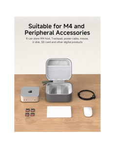 Organizador Electrónico de Viaje Hagibis para Mac mini M4 2024 - Verde 2