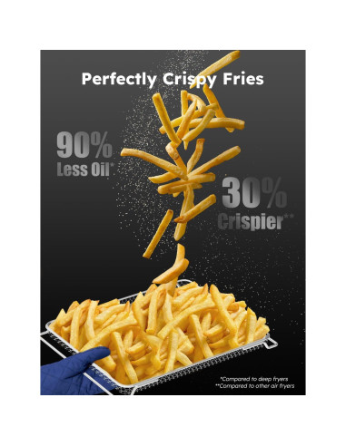 Horno Tostador Inteligente Nuwave Bravo Pro XL 30QT Acero Inoxidable