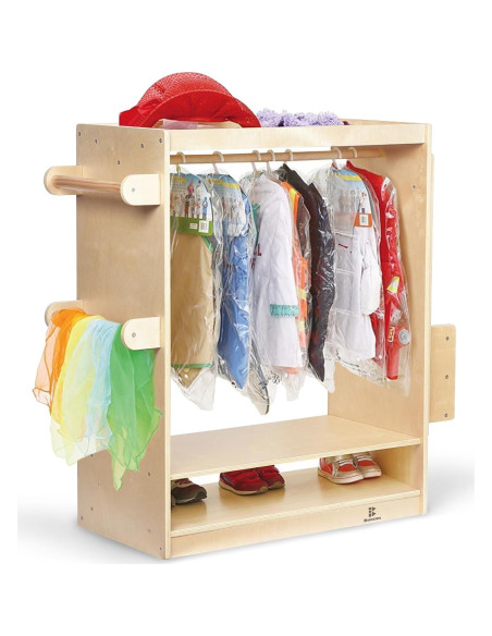 Centro de Vestir Infantil Bolocon con Espejo y Organizador