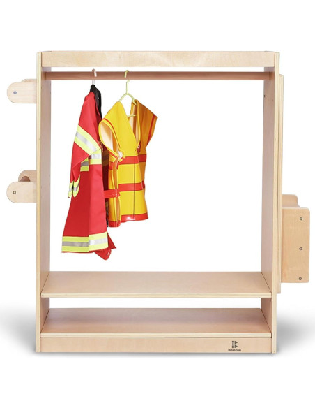 Centro de Vestir Infantil Bolocon con Espejo y Organizador