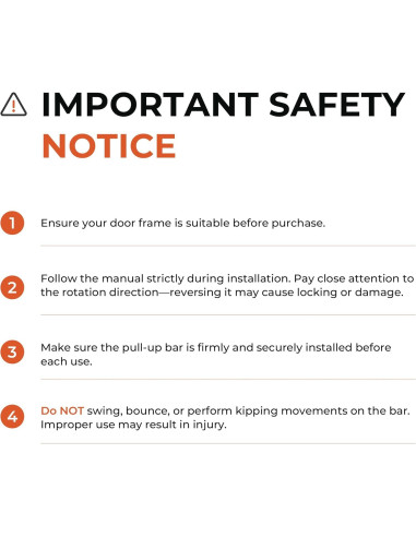 Barra de Dominadas Sportneer Ajustable 75-94 cm 200 kg