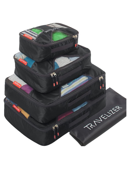 Cubos de Empaque para Viaje Travelizer 5 Pcs Organizador