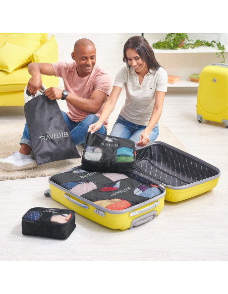 Cubos de Empaque para Viaje Travelizer 5 Pcs Organizador