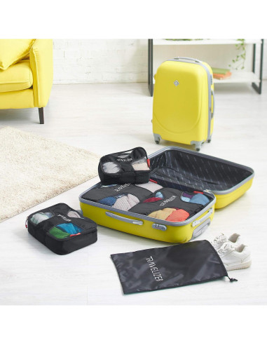 Cubos de Empaque para Viaje Travelizer 5 Pcs Organizador