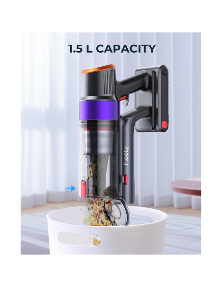 Aspiradora Inalámbrica Fieety DSV103 550W 1.5L 60 Minutos