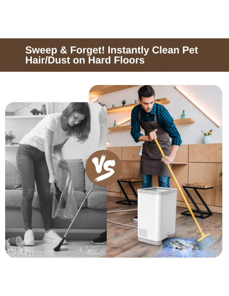 Combo Aspiradora Robot Thamtu y Automática Sin Contacto