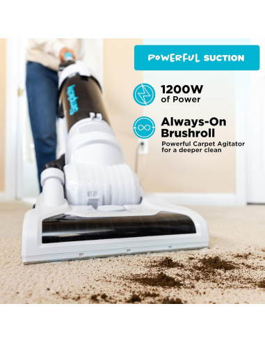 Aspiradora Vertical Simplicidad SVPET para Mascotas 1200W