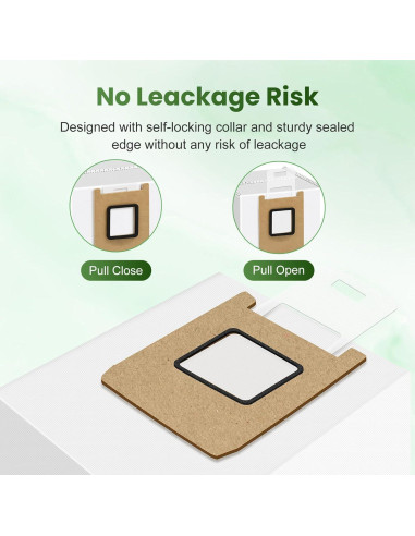 Paquete de 12 bolsas de repuesto Eufy E28/E25 Omni 3L