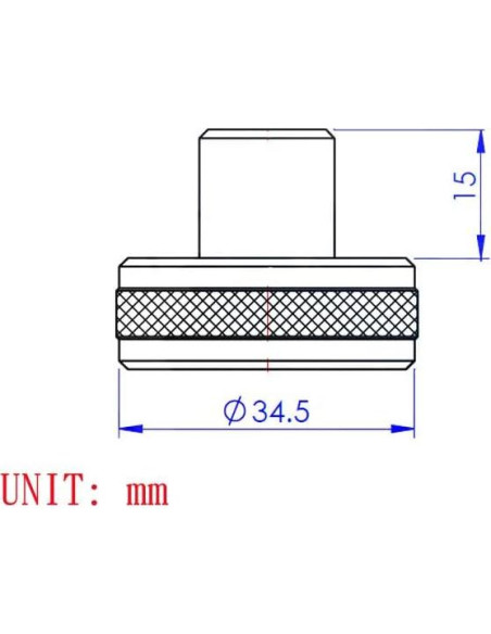 Adaptador NMO a UHF Femenino UngSung - Latón Cromado