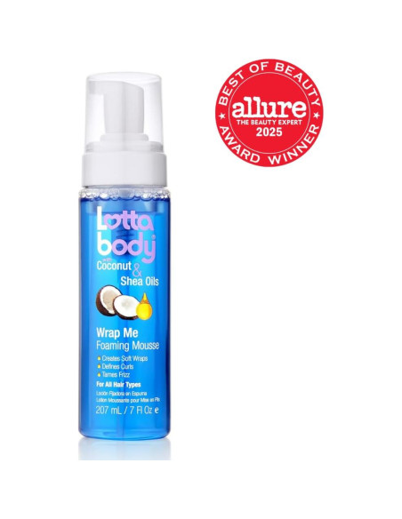 Mousse para Cabello Rizado Lottabody 207 ml - Antifrizz y Definición Mousse para Cabello Rizado Lottabody 207 ml - Antifrizz y Definición