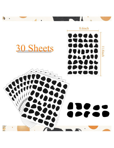 42 Accesorios de Perro Dálmata Diadema y Pegatinas DIY