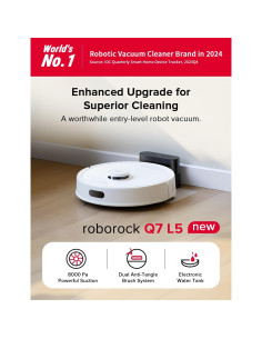 Aspiradora Robot Roborock Q7 L5 con Mopa y Navegación LiDAR 2