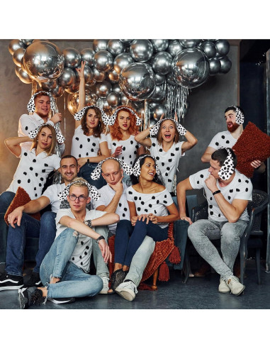 42 Accesorios de Perro Dálmata Diadema y Pegatinas DIY