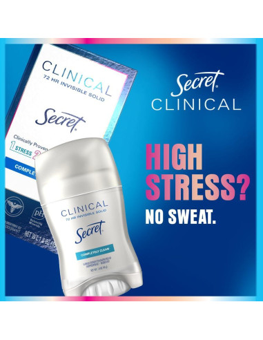 Desodorante Antitranspirante Clínico Secret Mujeres 45.36 g