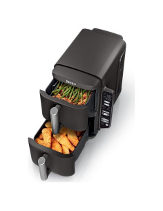 Freidora de Aire Ninja SL201 DoubleStack 8 QT 6 en 1 Negra