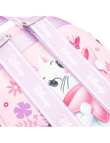 Mochila de Nylon WondaPop Aristogatos Marie 33 cm Rosa