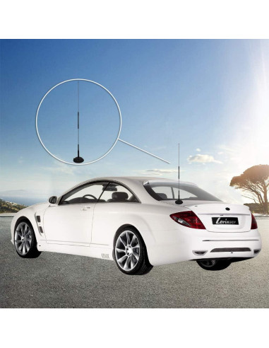 Antena Móvil Doble Banda UAYESOK AZ507RB 75cm 144/430MHz PL259