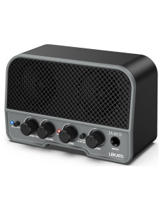 Amplificador de Guitarra Recargable LEKATO 5W Bluetooth Negro