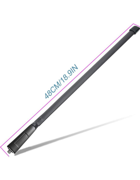 Antena BAOFENG VHF/UHF 47.6 cm 144/430MHz Alta Ganancia