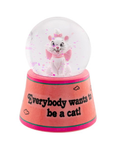 Mini Globo de Nieve Iluminado Disney Aristogatos Marie 7.62 cm 2