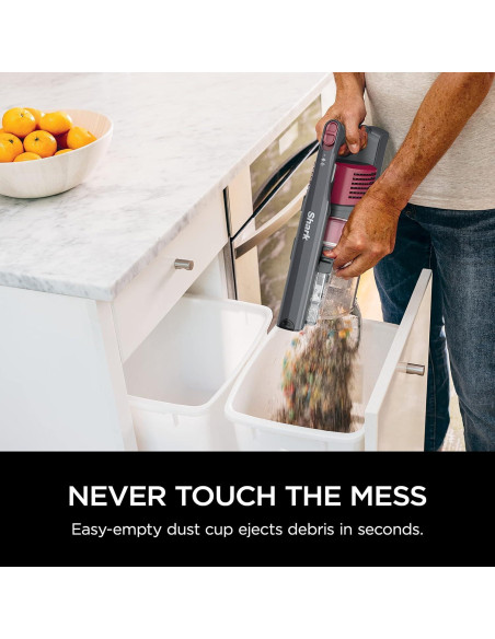 Aspiradora Inalámbrica Shark IZ163H Pet Plus con Filtro HEPA
