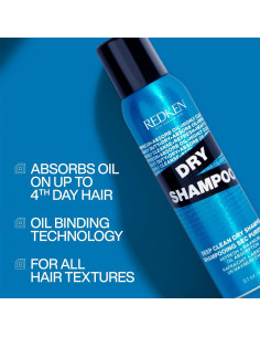 Champú Seco Redken Deep Clean 125g - Absorbe Aceite y Refresca 2