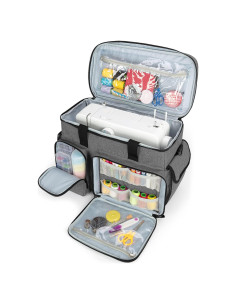 Funda para Máquina de Coser CURMIO Gris Universal 42.7x20.1x32cm