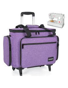 Funda para Máquina de Coser ITHWIU con Bolsillos - Púrpura