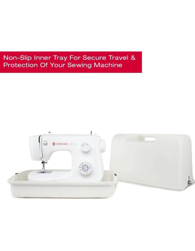 Funda Dura Universal SINGER para Máquina de Coser 51x28x32cm