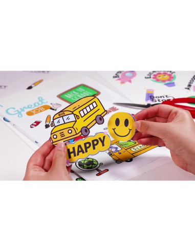 Papel de Etiquetas Hoja Completa BETCKEY 600 Hojas 21.6x27.9cm