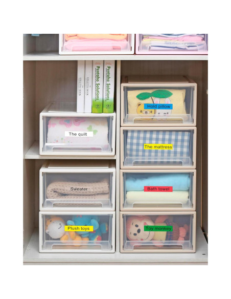 Cinta de Etiqueta TITBIT 6PK 12mm para Brother P Touch