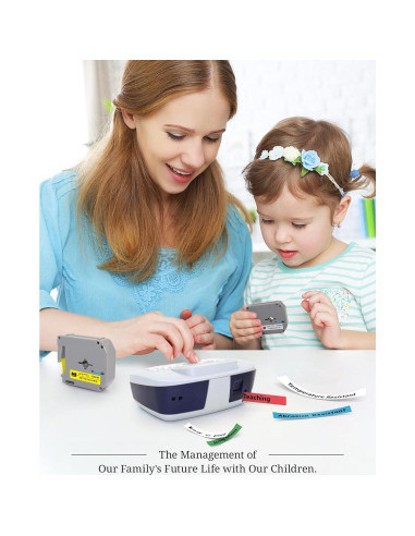 Cinta de Etiqueta TITBIT 6PK 12mm para Brother P Touch